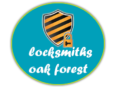 locksmiths oak forest Texas Logo